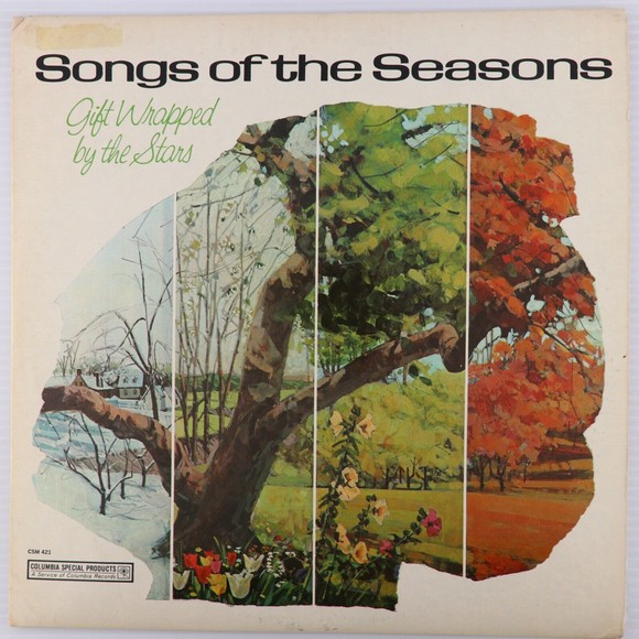 Songs Of The Seasons, Gift Wrapped By The Stars Jazz LP Record Columbia CSM 421 - Picture 1 of 14